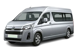 Toyota Hiace Bus for large groups in Bhutan