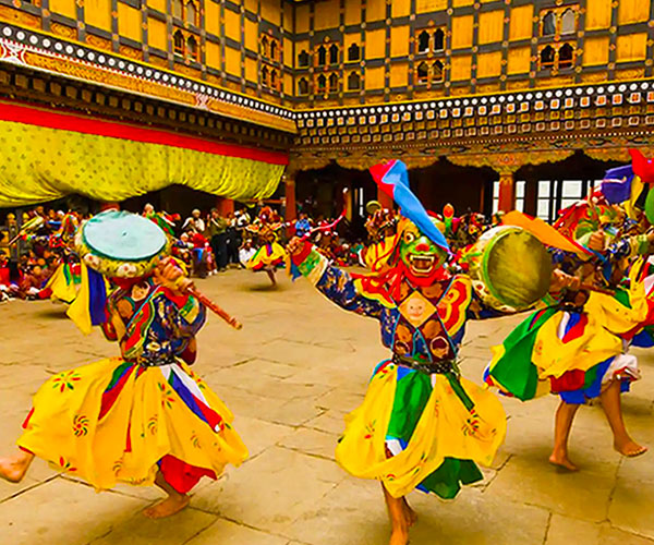 Bhutanese traditional dance